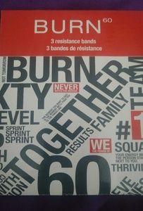 Burn 60 resistance bands